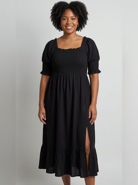 🌷NWOT🌷 Violet Romance Chic Black Maxi Dress #27